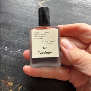 Typology Black Cherry Lip Oil